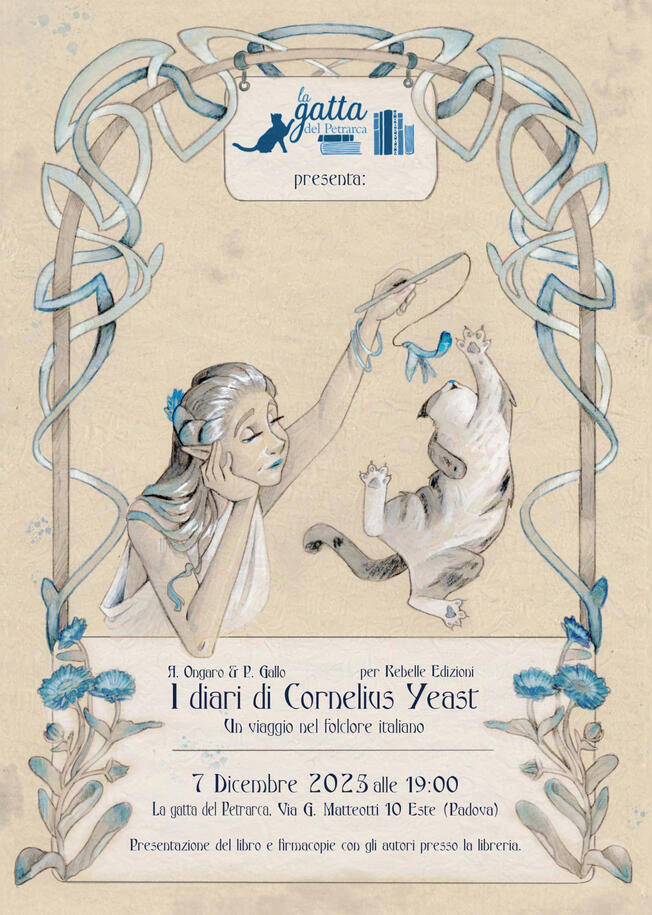 Locandina per presentazione libro